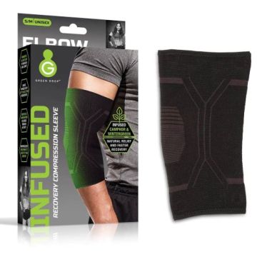 Green Dot Compression Elbow Sleeve