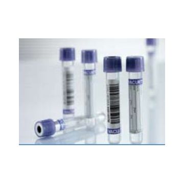 Vacuette K3E K3EDTA Tube - Lavender, 13x75 mm, 2 mL