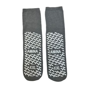 2X large socks in gray