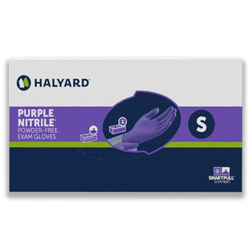 55093 Large Purple Nitrile Gloves