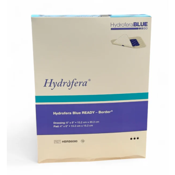 6 x 8 Inch, Blue READY - Border