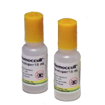 Hemoccult Developer Fecal Occult Blood Test - 15 mL Yellow Cap