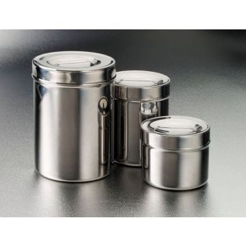 Tech-Med Stainless Steel Dressing Jar