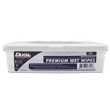 DawnMist Premium Adult Wet Wipes, 9" x 13"