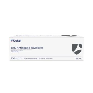 Dukal BZK Antiseptic Towelettes