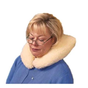 Sheepskin Neck Pillow
