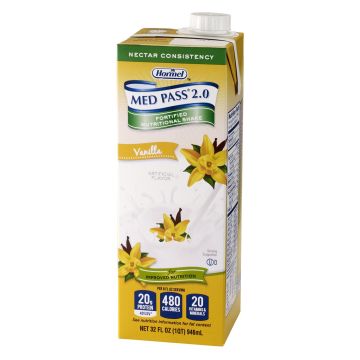 Med Pass 2.0 High Calorie High Protein Vanilla Supplement