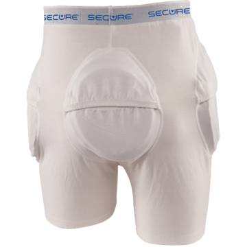 Secure Hip Protectors with Removable Tailbone and Hip Pads for Seniors