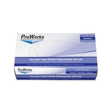 Hospeco ProWorks High Dexterity Powder Free Nitrile Gloves