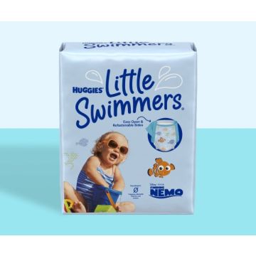 Huggies Little Swimmers with Finding Nemo designs.