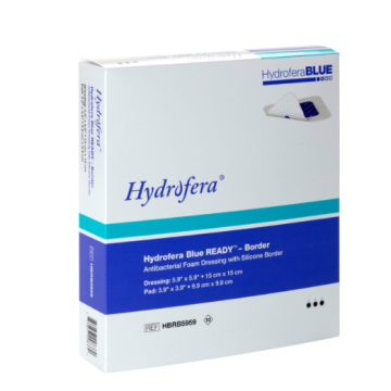 Hydrofera Blue Border Dressing, Box 