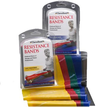 Thera Band Assorted Exercise Bands 5 Feet