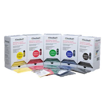 Thera Band Exercise Bands Dispenser Pack