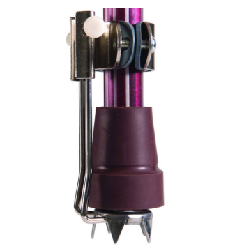 Ice Grip Cane or Crutch Tip Attachment 5 Prong