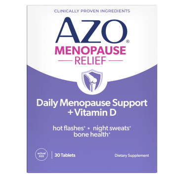 AZO Daily Menopause Support + Vitamin D Tablets