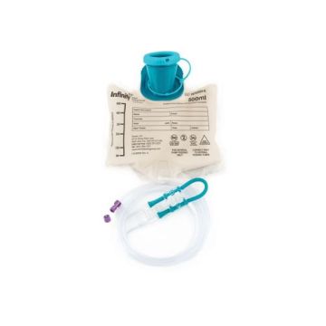 Infinity 500 mL Bag Set with ENFit Connector