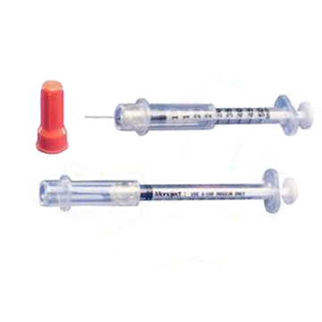 Monoject Insulin Safety Syringe 