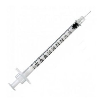 BD Insulin Syringe With Permanently Attached Needle