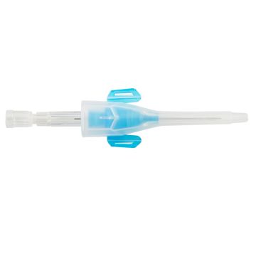 Box of Blue 22 Gauge Introcan Safety 3 Closed IV Catheter (4251127-02)