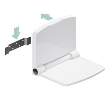 Invisia ABS Folding Shower Seat FDS-S