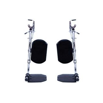 Invacare Wheelchair SwingAway Elevating Legrest with COMPOSITE Footplates