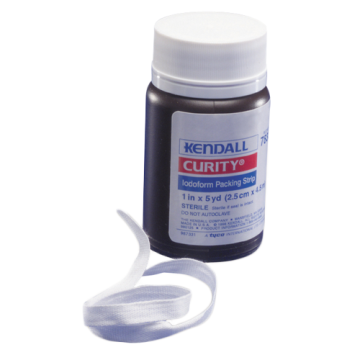 Curity Iodoform 1 Inch Packing Strips 7833