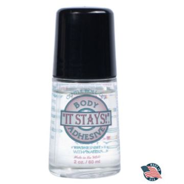 It Stays! Body Adhesive, 2 oz Bottle