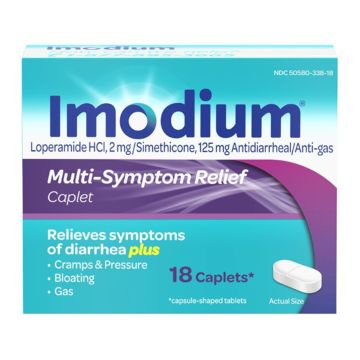 Imodium Multi-Symptom Relief Anti-Diarrheal Caplets