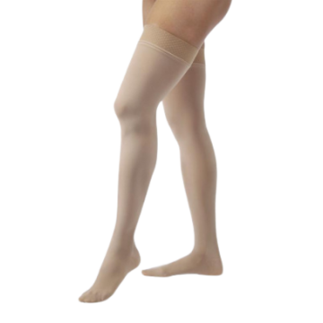Jobst Opaque 30-40 mmHg Closed Toe Thigh High Compression Stockings, Extra Firm