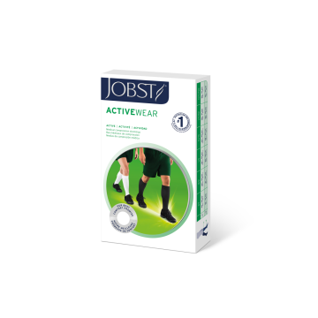 Jobst ActiveWear Closed Toe 20-30 mmHg Knee High Full Calf Athletic Firm Compression Socks