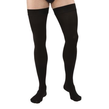 Jobst for Men Moderate Support Thigh High Compression Stockings 15-20 mmHg 