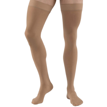 Jobst Relief 30-40 mmHg Thigh High Compression Socks with Silicone Top Band CLOSED TOE  