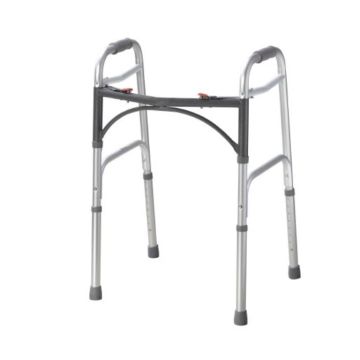 McKesson Folding Walker, Adjustable Height, 146-10210-4