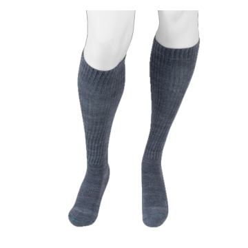 X Large, Heather Gray, 15-20 mmHg, Standard