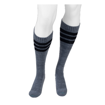 Small, Retro Heather Gray, 20-30 mmHg, Standard