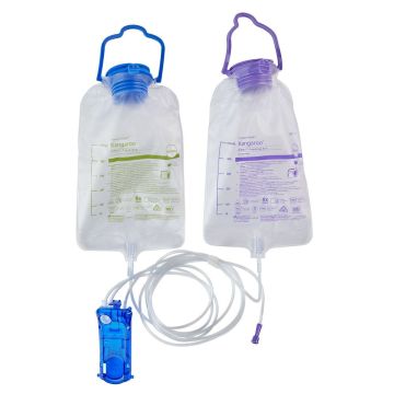 500 mL Pump Set with 500 mL Flush Bag
