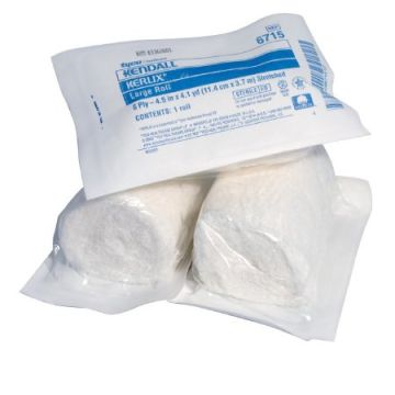 Kendall 6715 KERLIX 4.5 in x 4.1 yd Gauze Rolls 6 Ply - Sterile