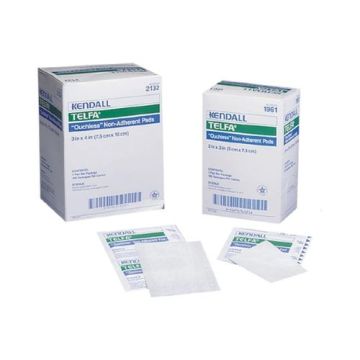 TELFA Ouchless 2891 | 3 x 8 Inch Non Adherent Pad by Covidien