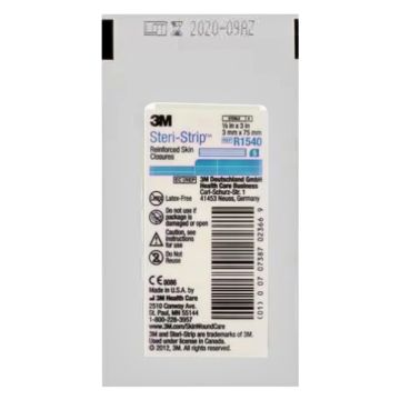 1/2 X 2 Inch Non-woven Material Reinforced Strip White
