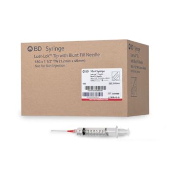 18 Gauge x 1-1/2 Inch, 10 mL - Box of 100