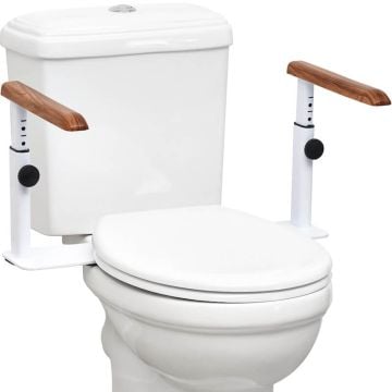 Lunderg Toilet Safety Rail for Seniors - Sturdy & Secure Frame