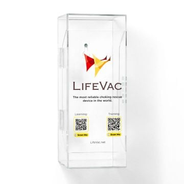 LifeVac Clear Wall Mounted Case