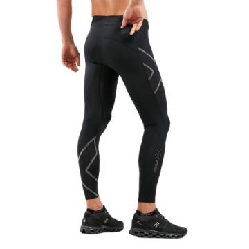 2XU Men's MCS Run Compression Tights with Back Storage