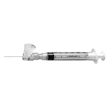 1 mL Syringes with Safety Needle by Magellan