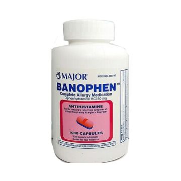Bottle of 1,000 Capsules, 50 mg - 8241