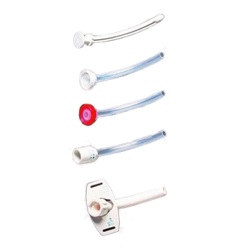 Shiley tracheostomy tube cuffless with inner cannula