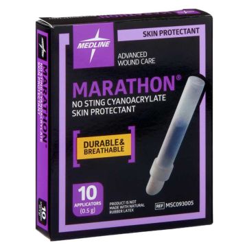 Medline Marathon Liquid Skin Protectant, 0.5g Applicator MSC03005