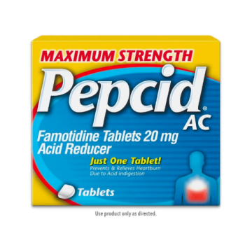Maximum Strength PEPCID AC Tablets with Famotidine