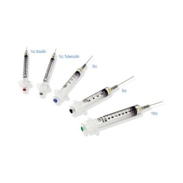 VanishPoint Safety Syringe with Needle, Hypodermic
