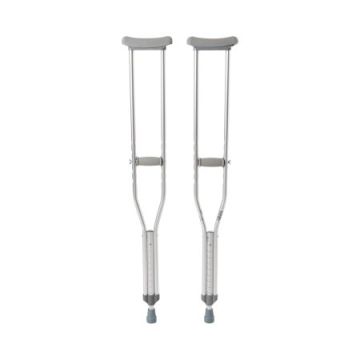 McKesson Aluminum Frame Adult Underarm Crutches
